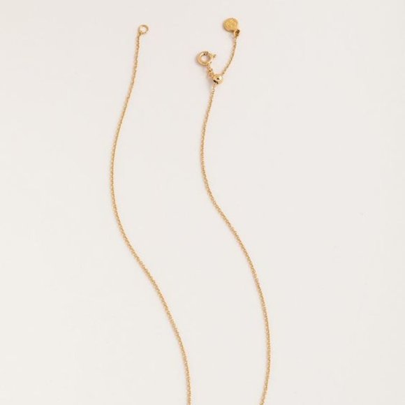 Gorjana Power Gemstone Adjustable Necklace Lapis Blue - Picture 2 of 4